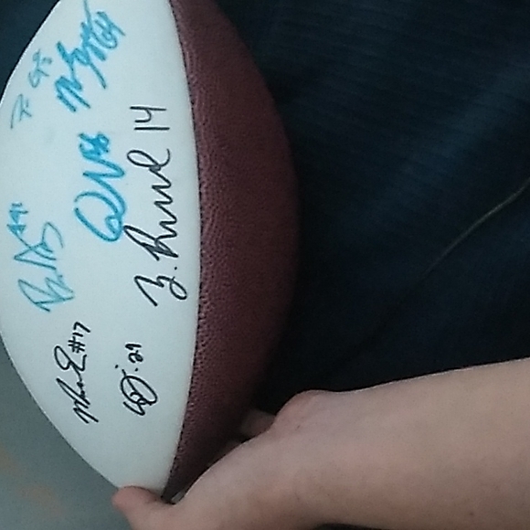 Signed Colts Football - Picture 2 of 3